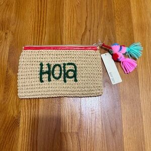 NWT Bay Sky Hola Clutch